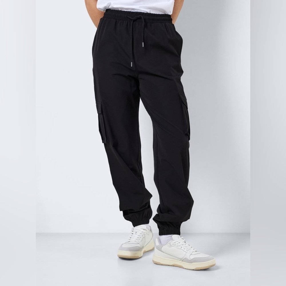 Noisy May Black Cargo Pants